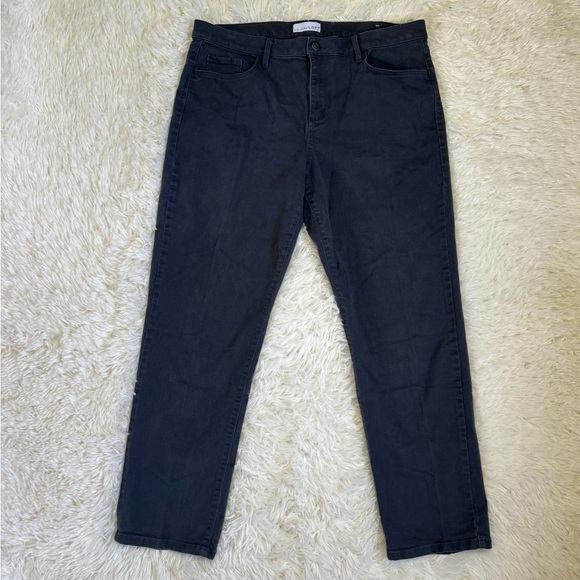 LOFT Pants - Loft Dark Gray Jeans Loft Gray Pants Gray Denim Pants